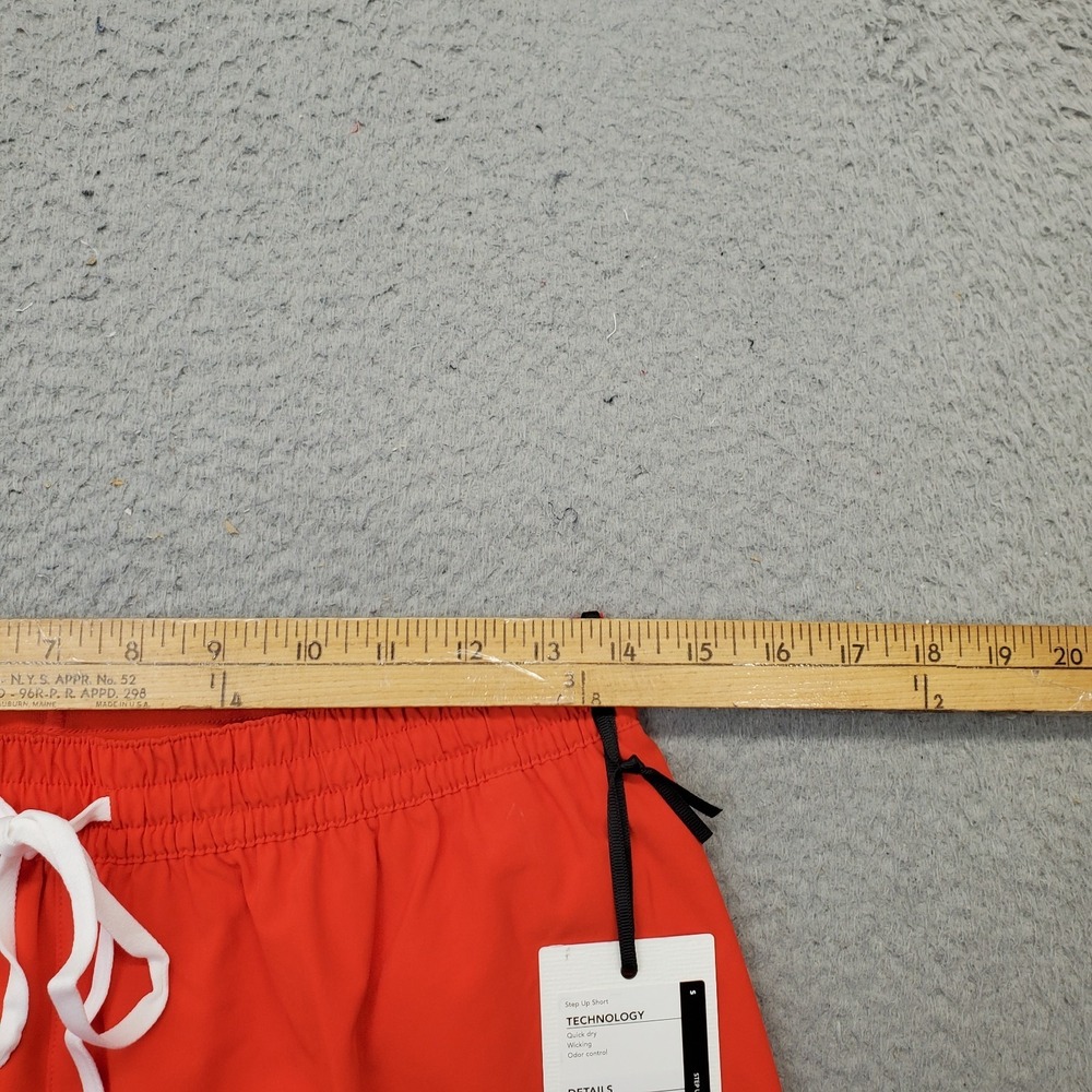Calia Step Up Shorts Womens Small Orange Quick Dry Wicking High Rise WAX15219N‎ - Picture 5 of 8